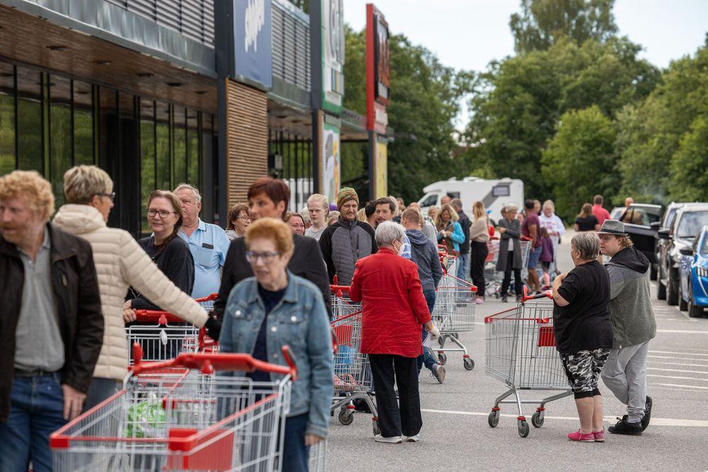 ازياد عدد النرويجيين الذين يتسوقون في السويد مجدداً

