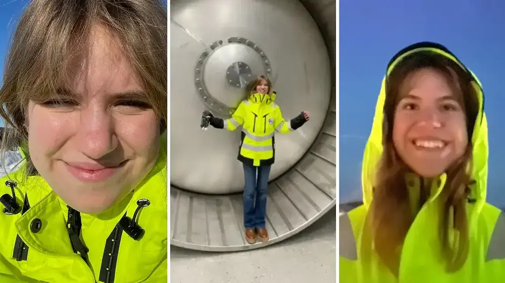  شابة تبلغ من العمر 20 عاماً تنجح بالحصول على عمل بقاعدة فضاء في السويد
