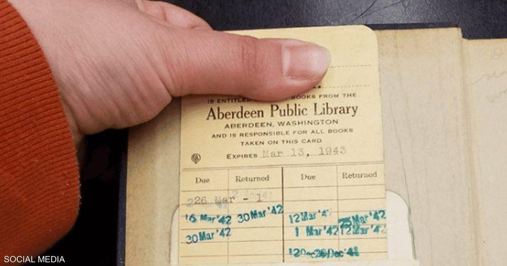 عاد الكتاب إلى المكتبة بعد 81 عاماً من استعارته!