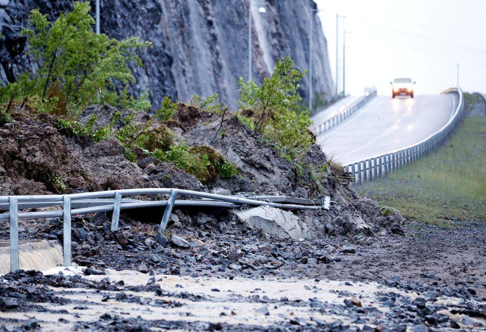 تحذيرات: التغير المناخي يزيد من مخاطر الانهيارات الأرضية في السويد