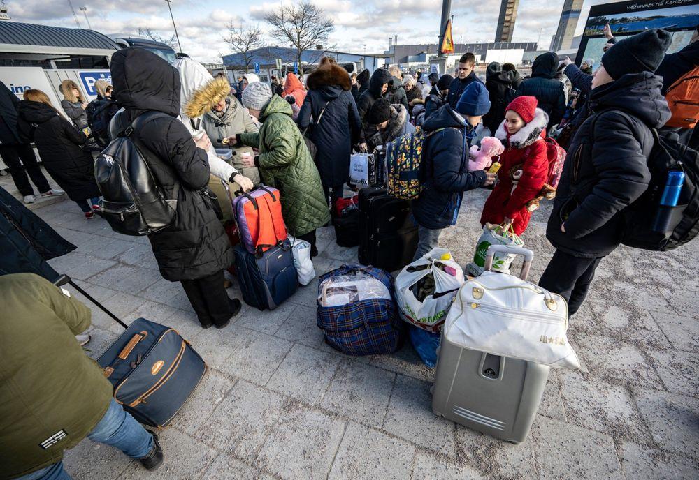 اللاجئين الأوكرانيين في السويد