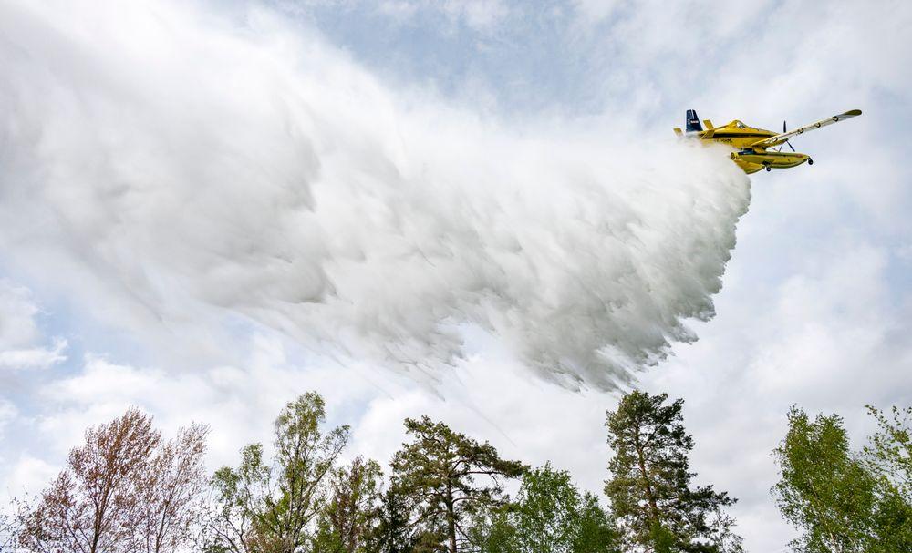 حريق غابة يخرج عن السيطرة.. وخدمة الإنقاذ السويدية تستنجد بطائرات الطوارئ!
