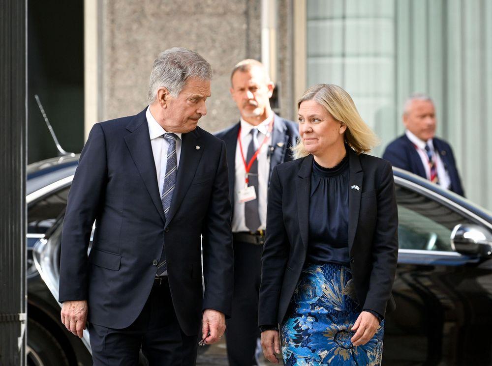 رئيسة وزراء السويد تتوجه إلى أمريكا ووفد من وزارة خارجيتها إلى تركيا 
