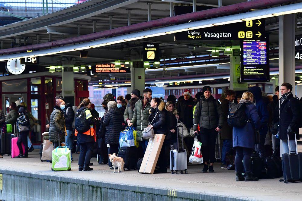  أزمة القطارات في السويد