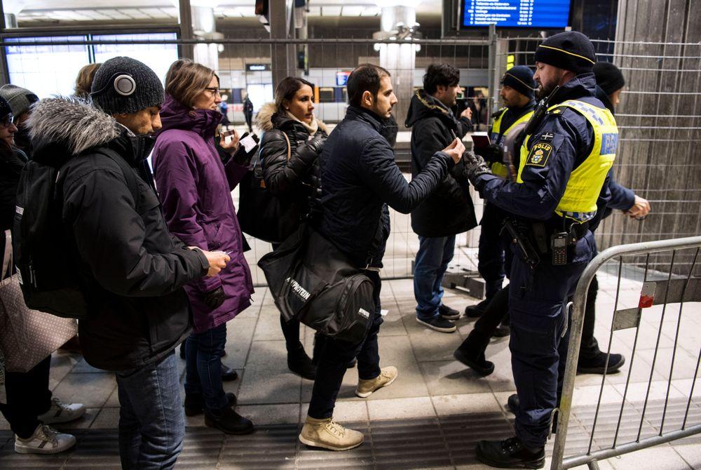 الشرطة الحدودية في السويد