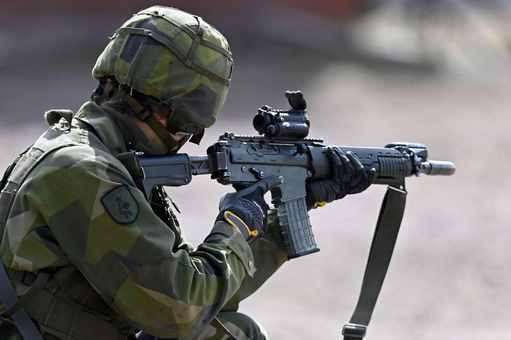 تدريبات عسكرية مشتركة بين السويد وأمريكا شمال البلاد