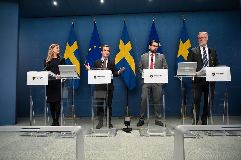  الحكومة السويدية الجديدة
