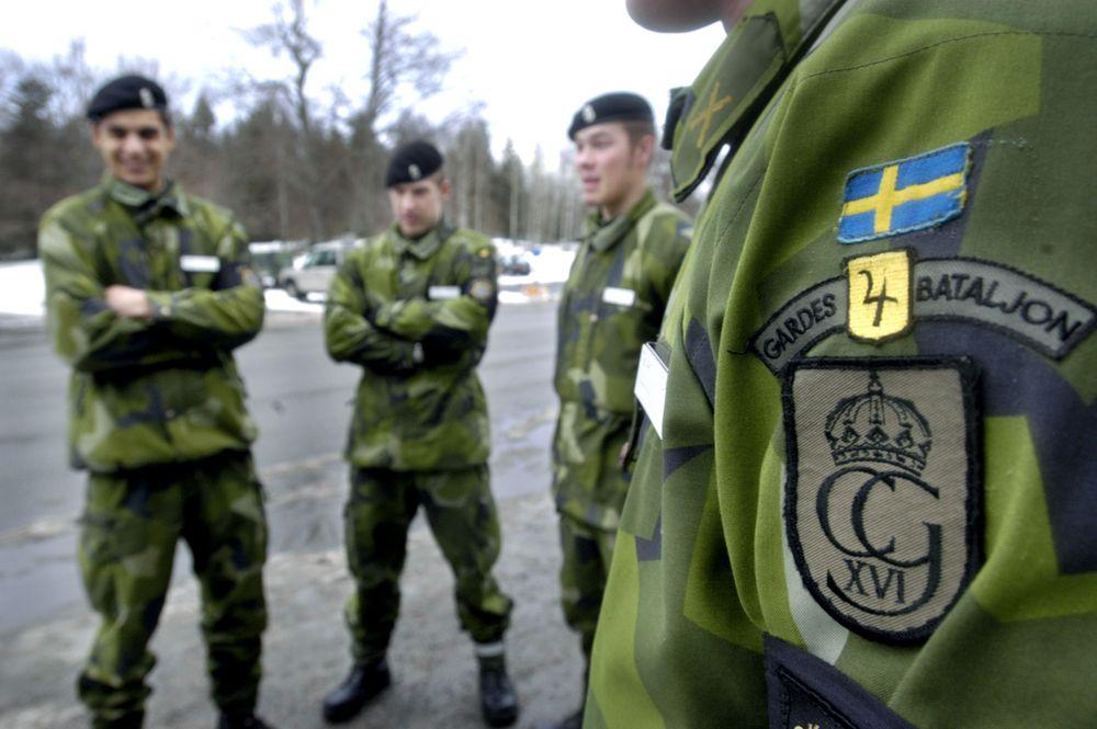 رؤى سلبية للخدمة العسكرية لدى المهاجرين في السويد