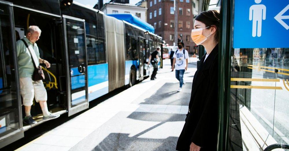 شركة النقل المحلية في ستوكهولم لن تفرض ارتداء الكمامات