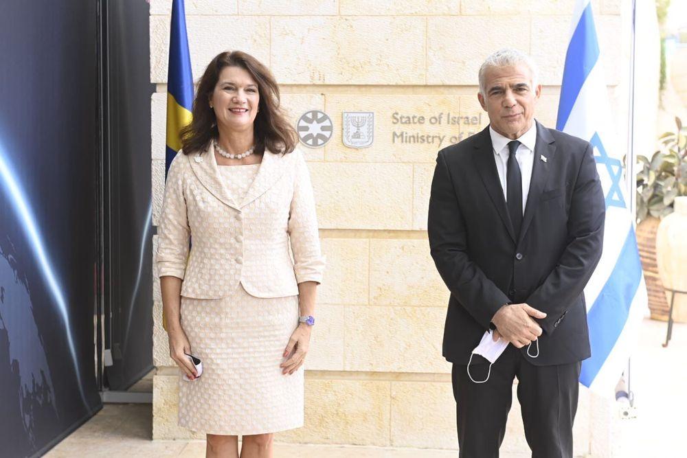 وزيرة الخارجية السويدية تبدأ زيارة لفلسطين و«إسرائيل»