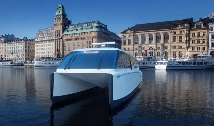 شركة سويدية تصمم أسرع سفينة كهربائية في العالم
